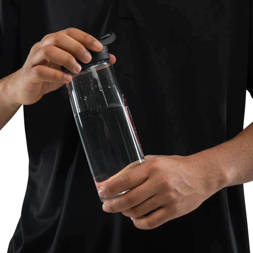 Red CCC Clear Waterbottle product image (8)