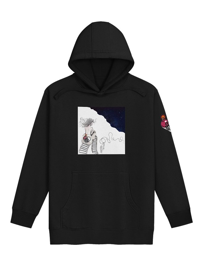 Starry Night Coaster Unisex Hoodie product image (6)