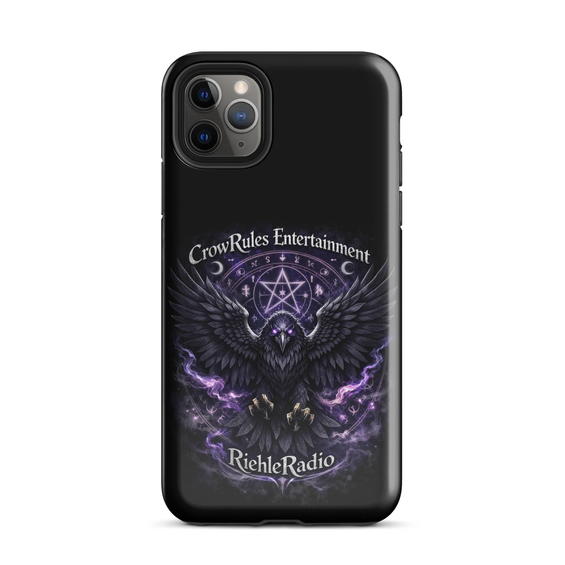 CrowRules Entertainment x RiehleRadio iPhone Case product image (2)