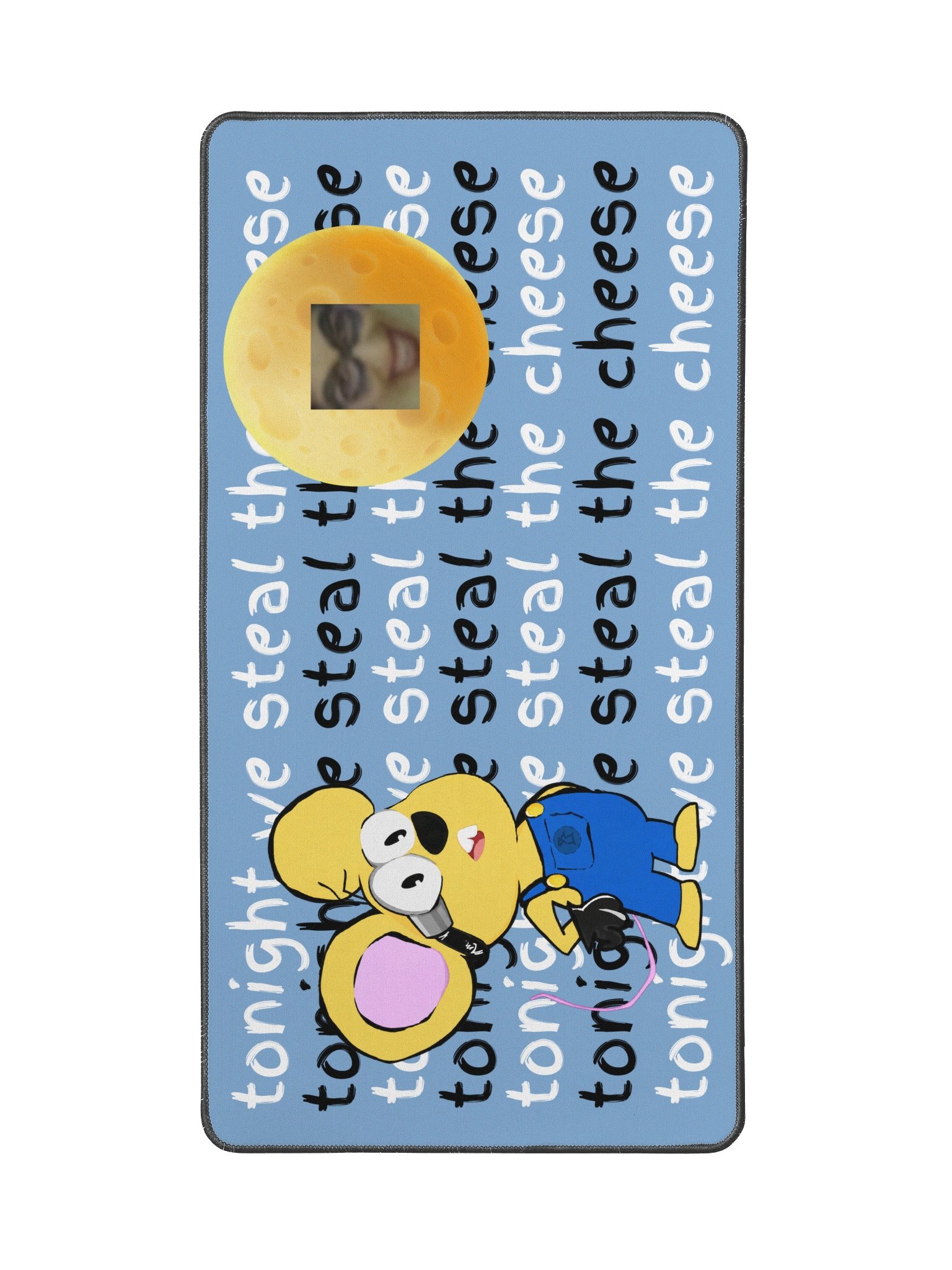 tonight we steal the moon miaminion mousepad product image (2)