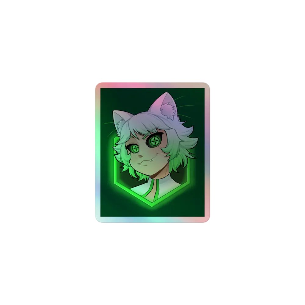 Heroic Portrait (Holographic Sticker) product image (1)