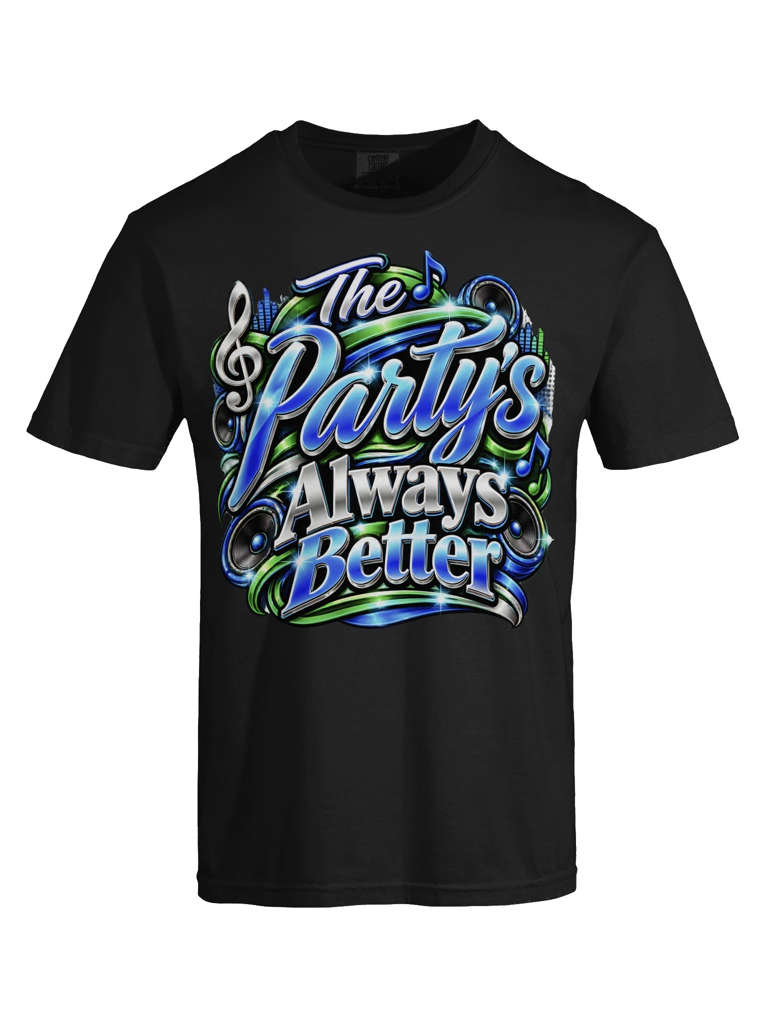 The Party’s Always Better Music Tee product image (9)