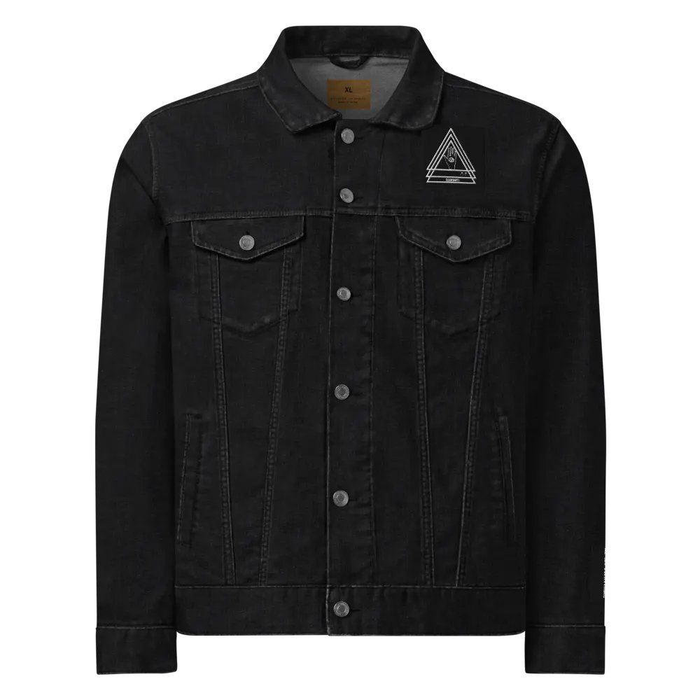 Illuminati Eye Denim Jacket product image (2)