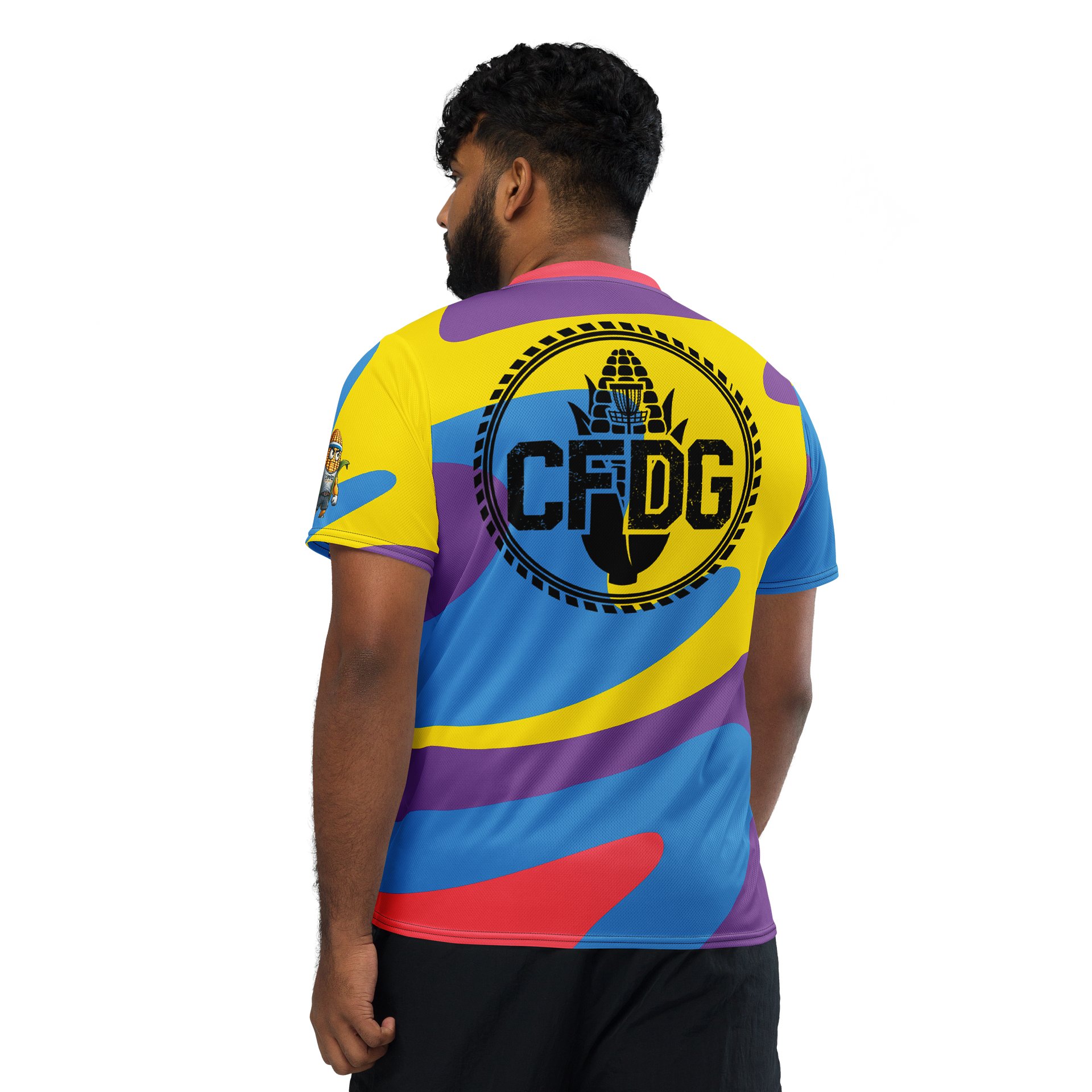 Cornfed Disc Golf Swirly Jersey product image (3)