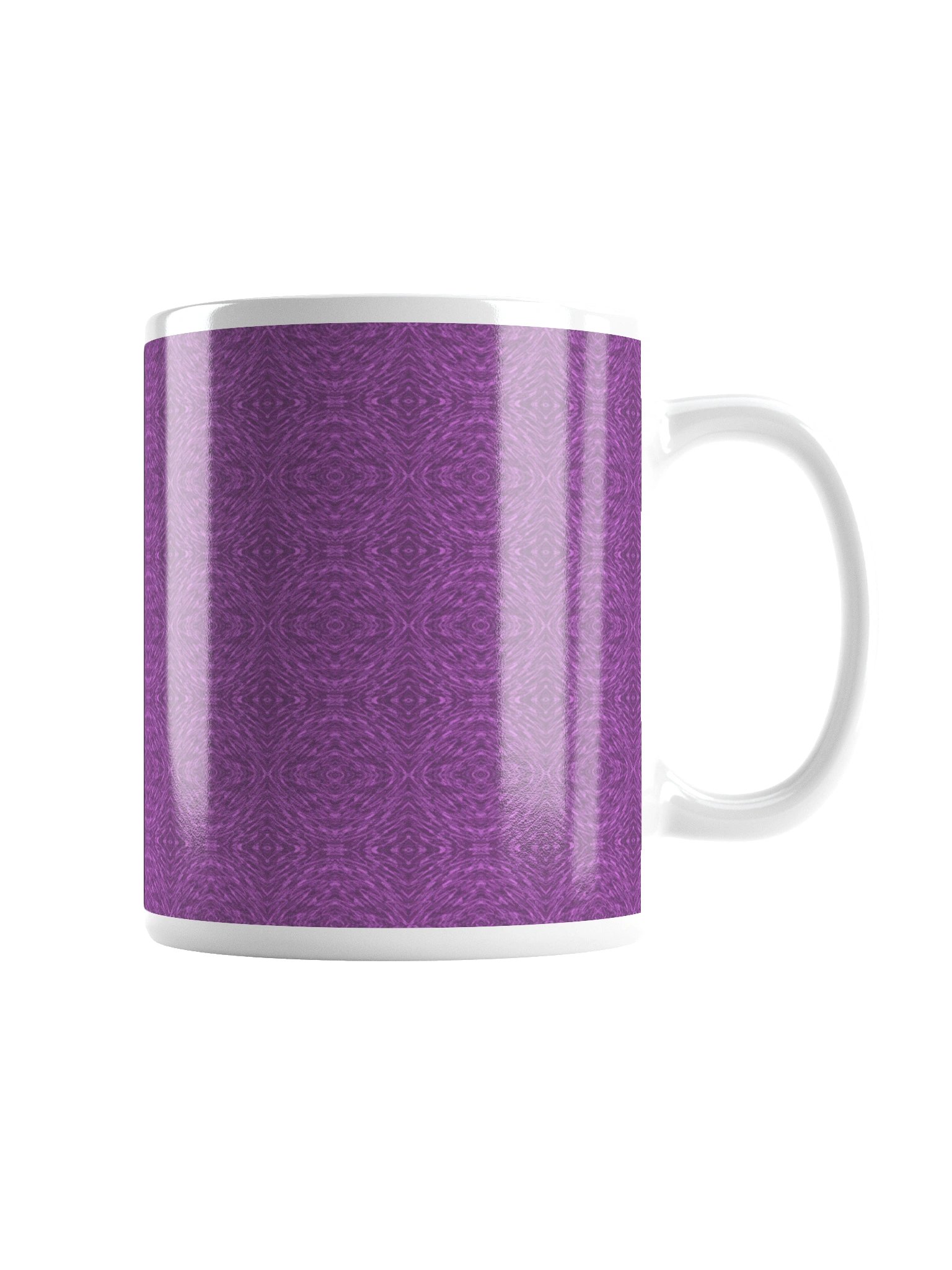 Plum Solstice – White Glossy Mug product image (5)