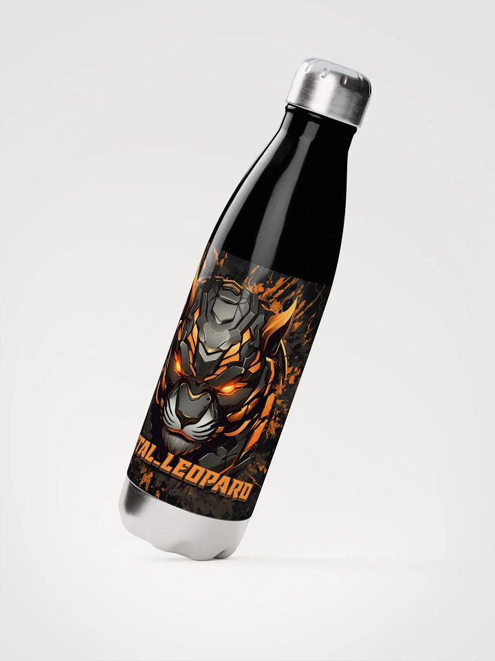 Metal Leopard Steel Water Bottle product image (2)