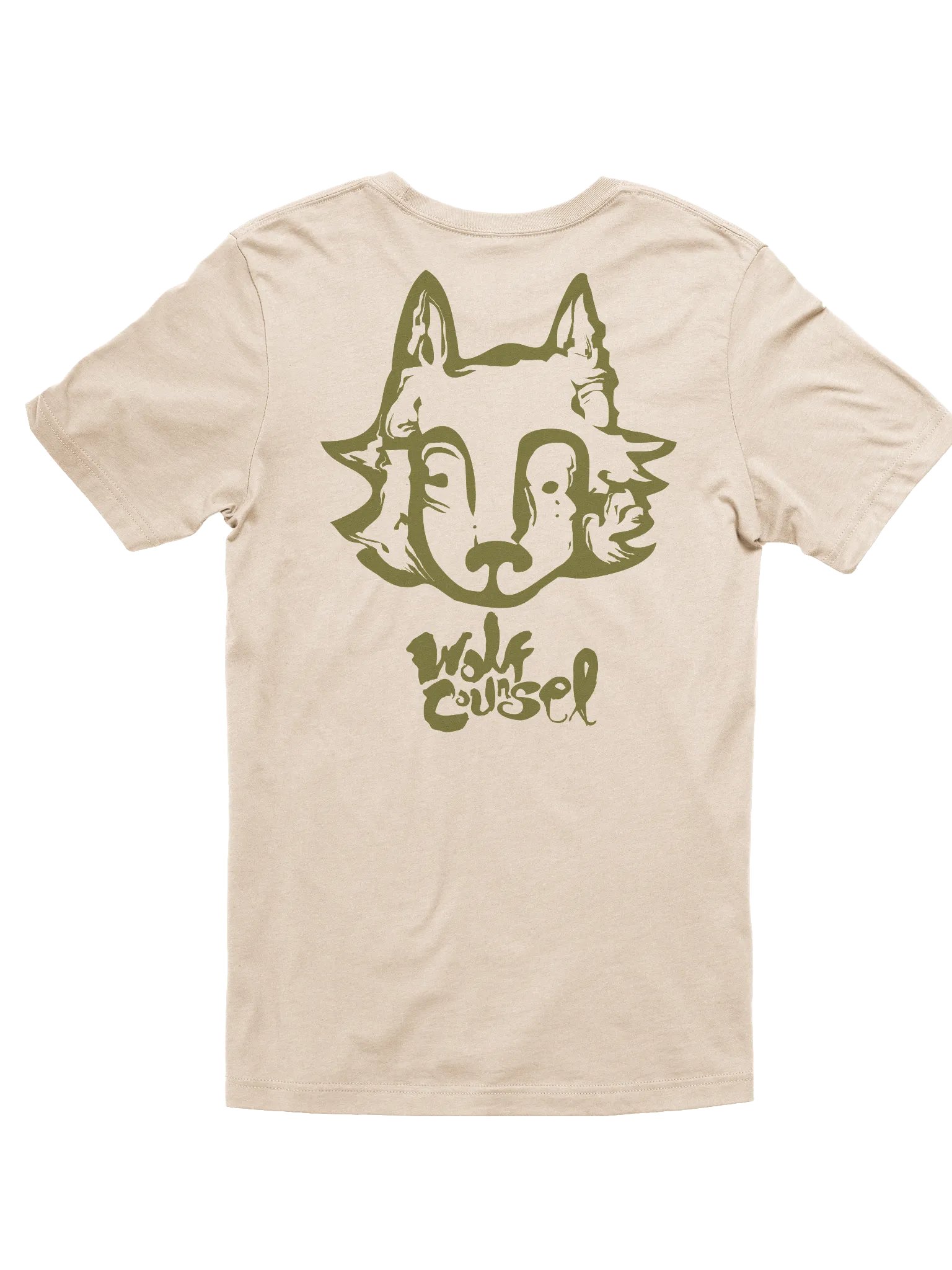 Wolf Counsel Bella+Canvas Supersoft T-Shirt (Back Patch) product image (2)