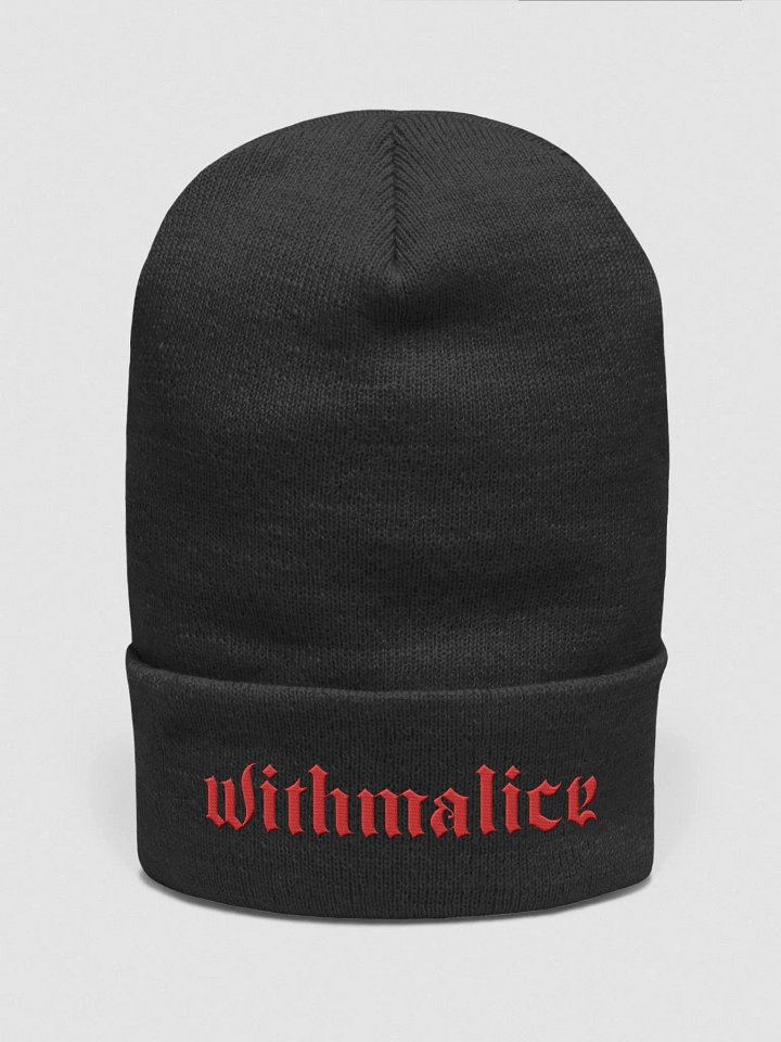 withmalice beanie product image (1)