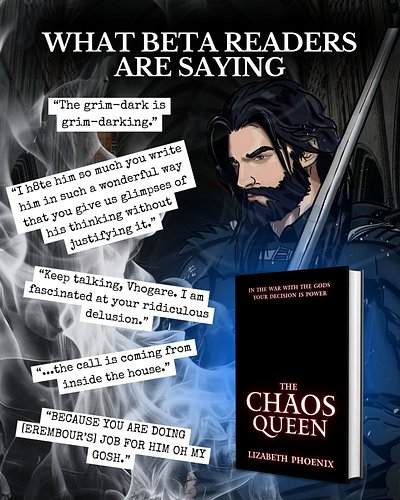 🔷 Beta Readers react to VHOGARE 🔷

Readers are crashing out over Vhogare’s corruption arc in THE CHAOS QUEEN. You thought he ...