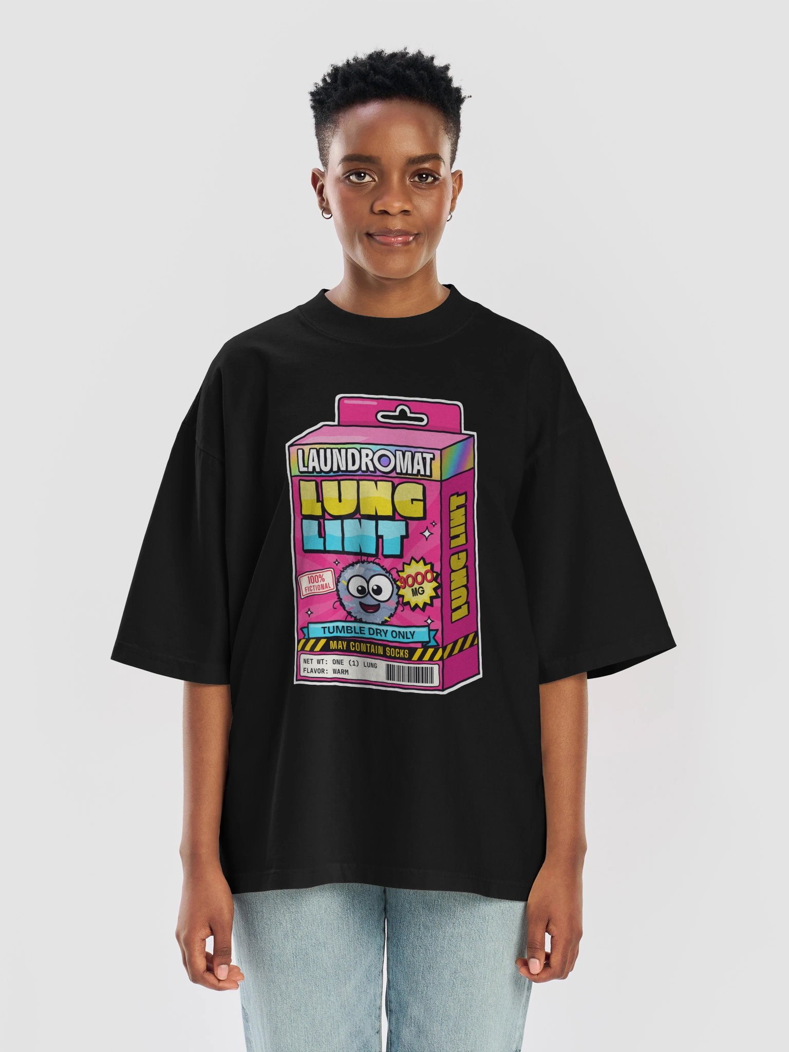 Laundromat Lung Lint box tee product image (25)