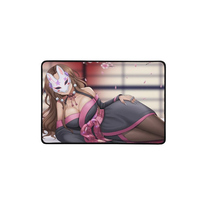 Kimono Sakura-themed Desk Mat product image (1)