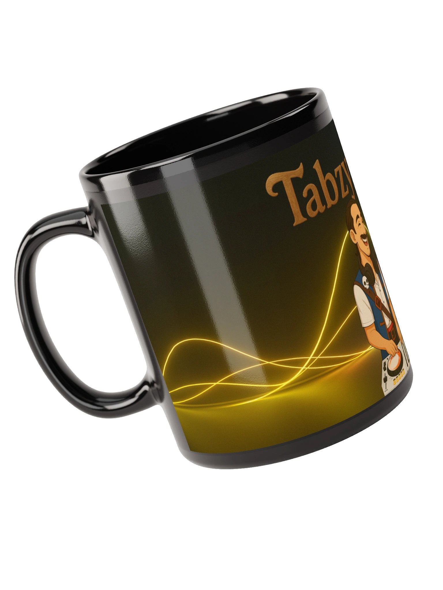 TnK Black Glossy Mug product image (5)