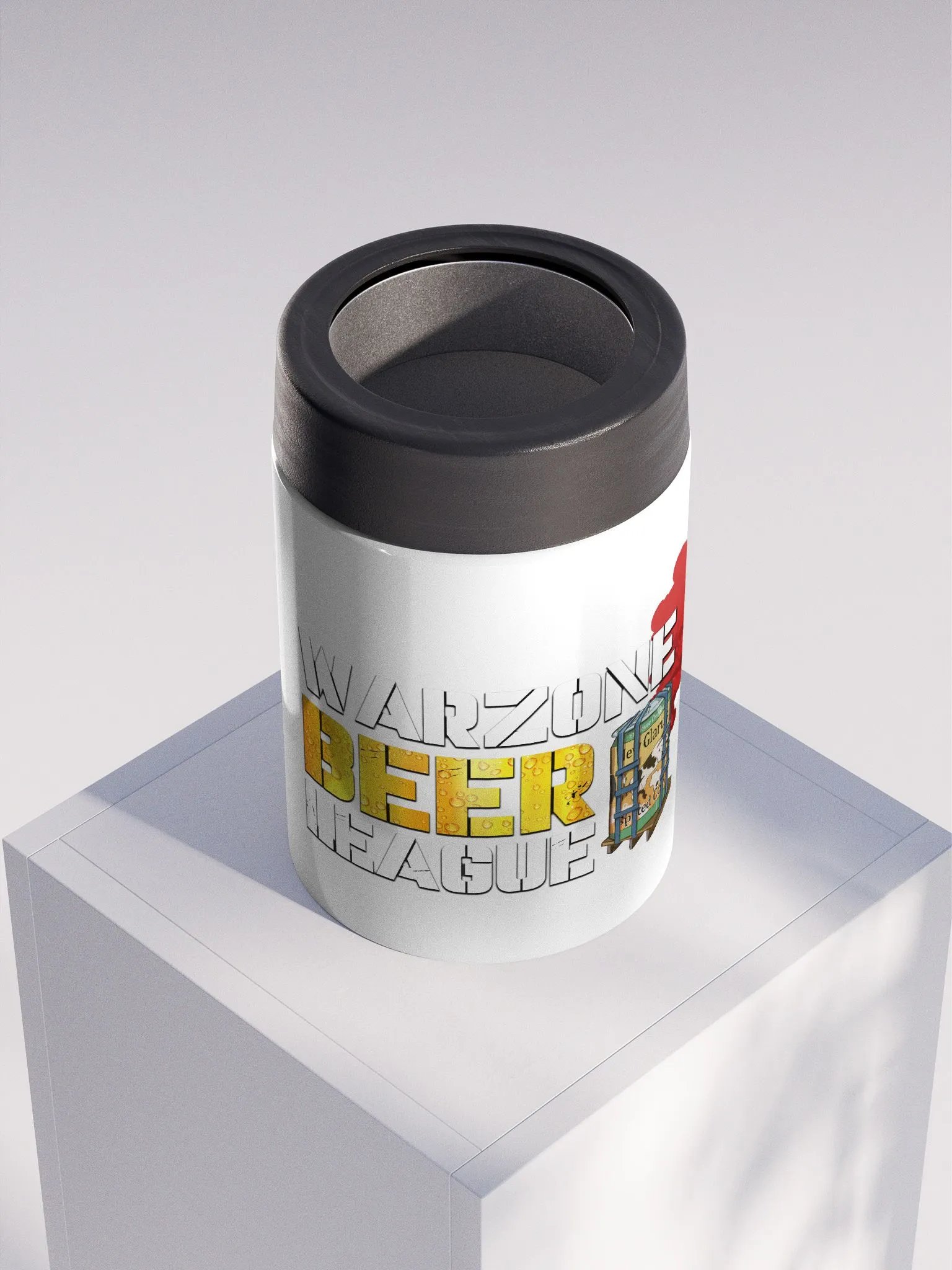 Warzone Beer League (Beer Loadout) - Stainless Steel Koozie product image (4)
