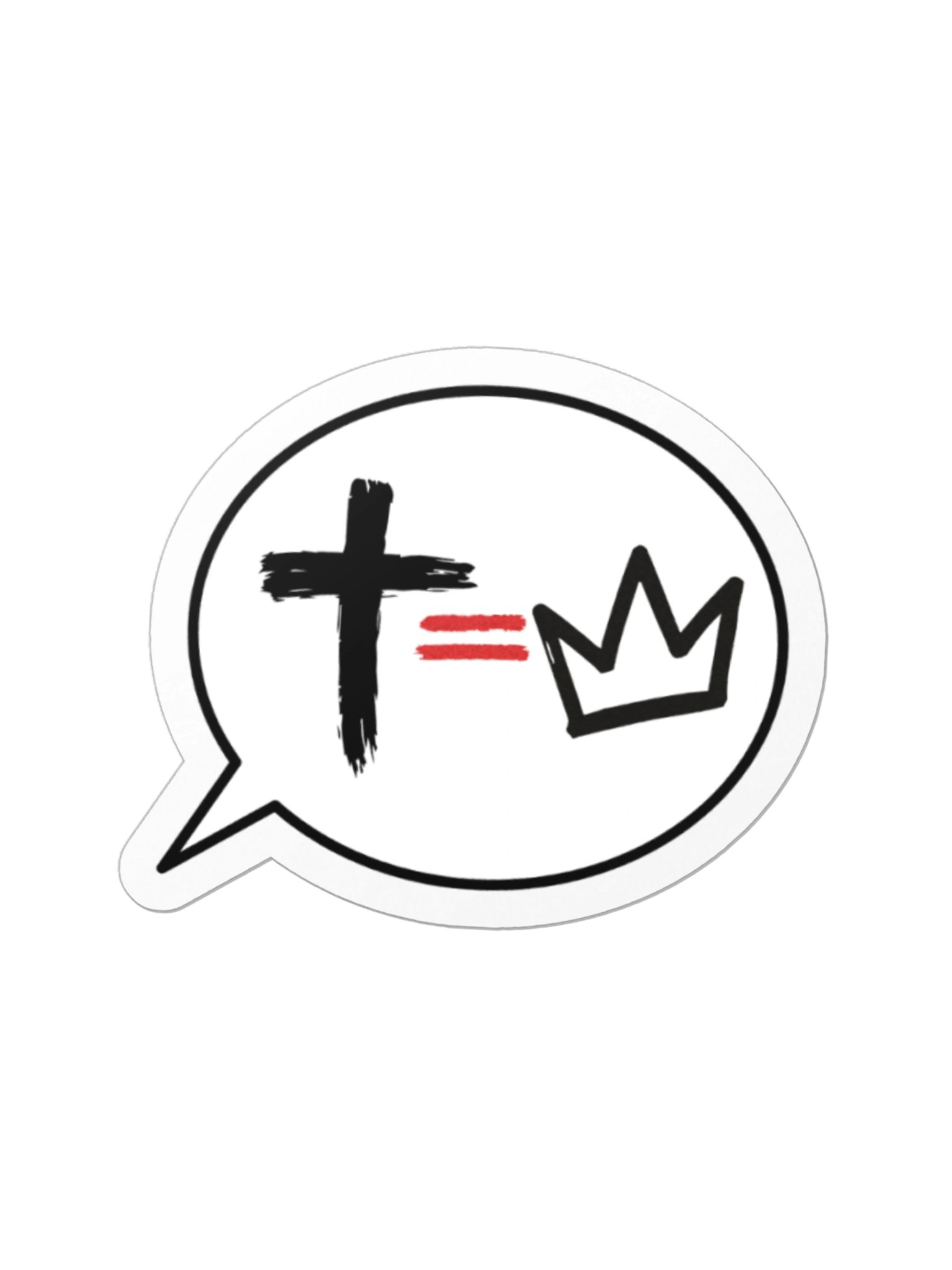 Christ Is King Die-Cut Sticker product image (3)