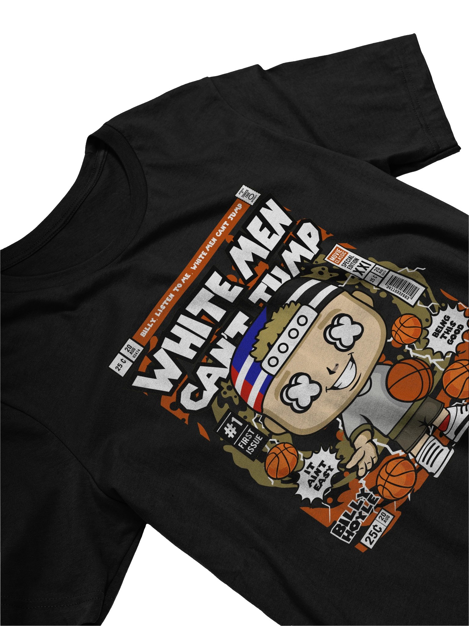 Vintage Comic Basketball Tee product image (3)