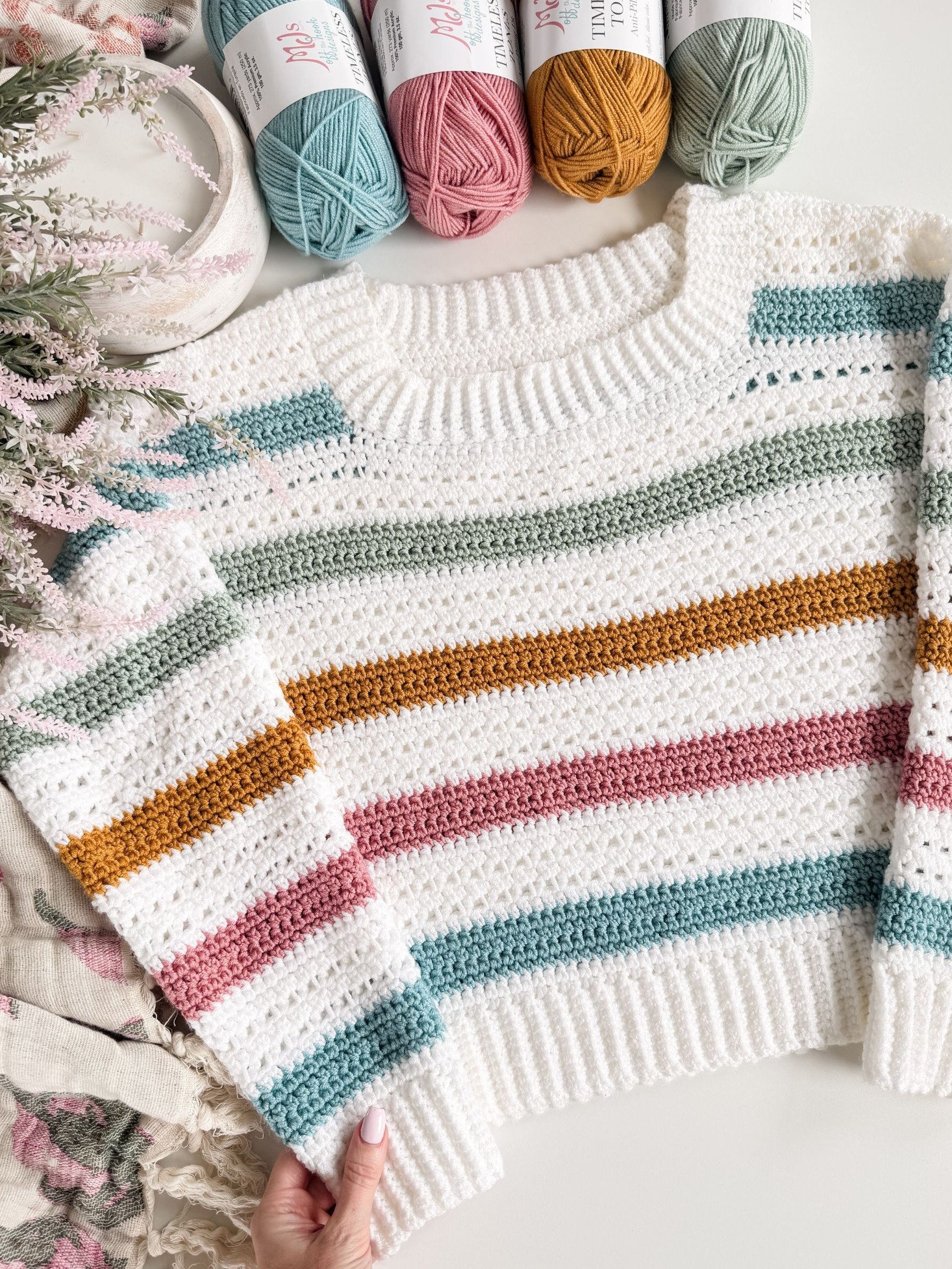 MJ's Signature Sweater Crochet Pattern product image (3)