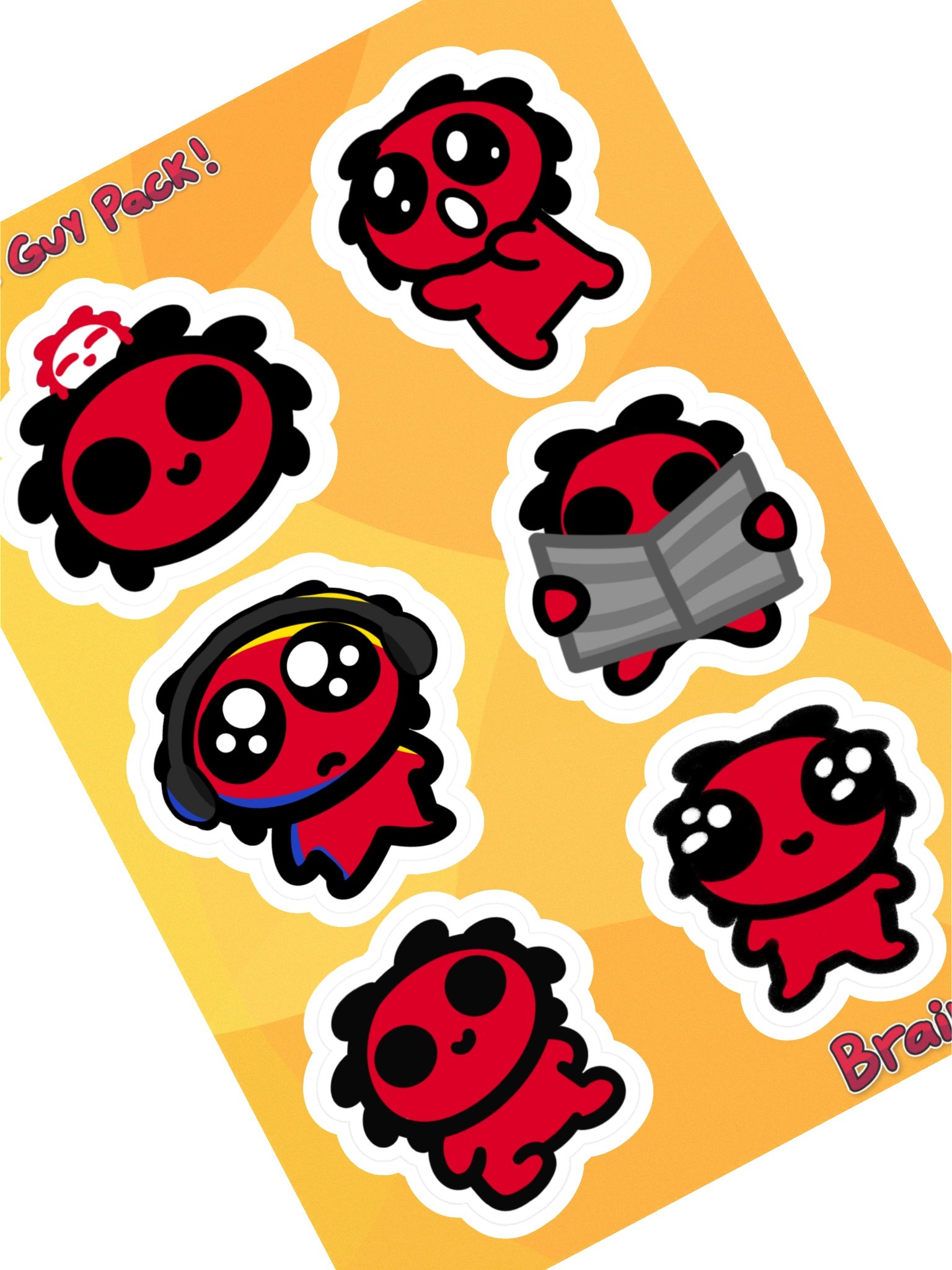 Little Guy Sticker Pack! product image (2)
