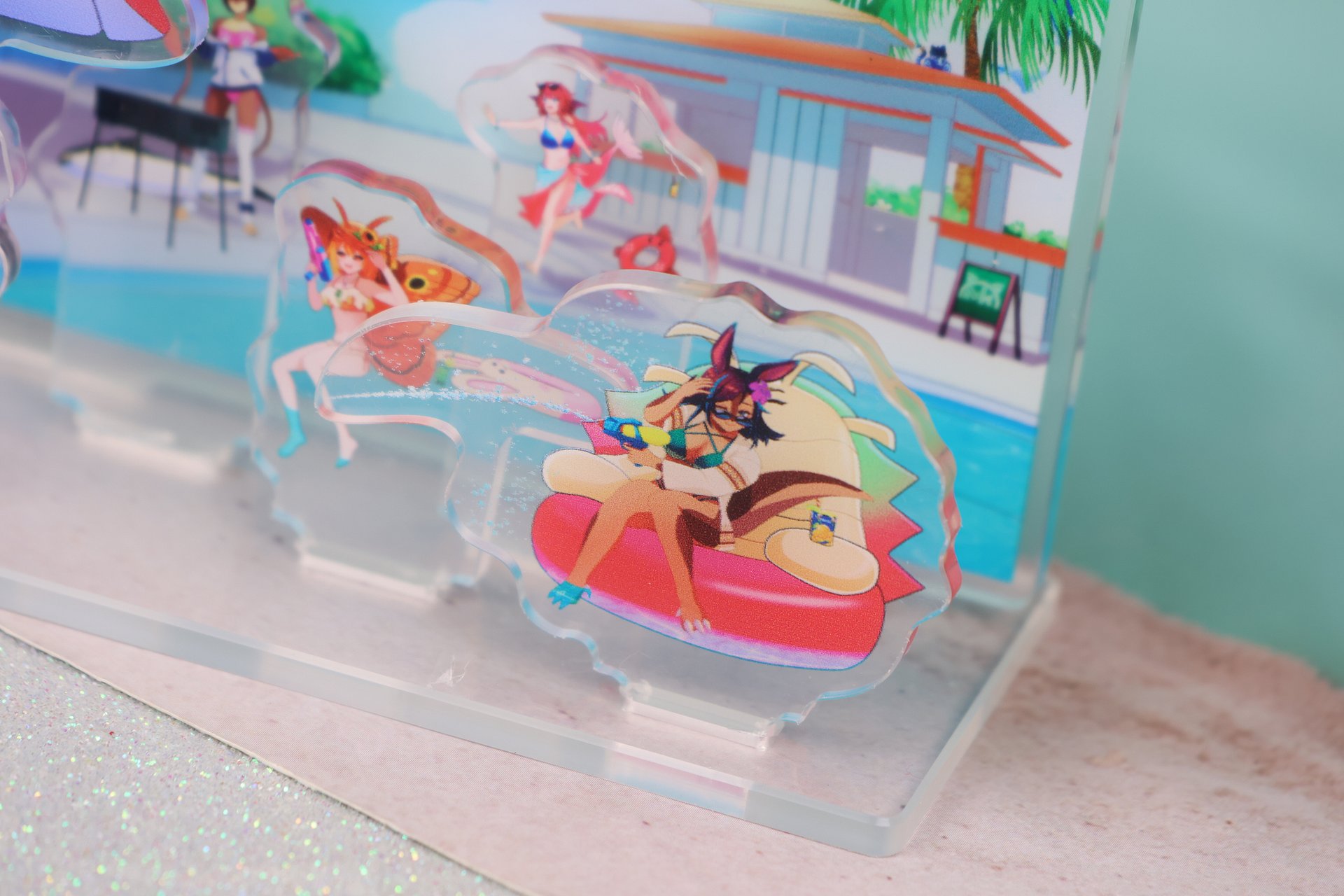 Moxie's Summer Fest Swimwear 2025 Standee product image (9)