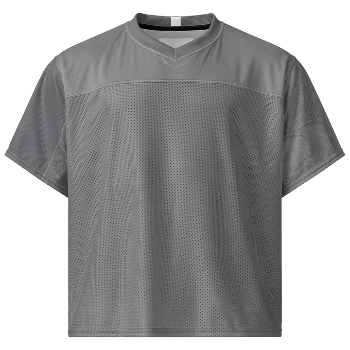 Stone Grey Heritage Crest Soccer Jersey | Minimalist Archive Football Shirt | Premium World Cup 2026 Jersey product image (1)