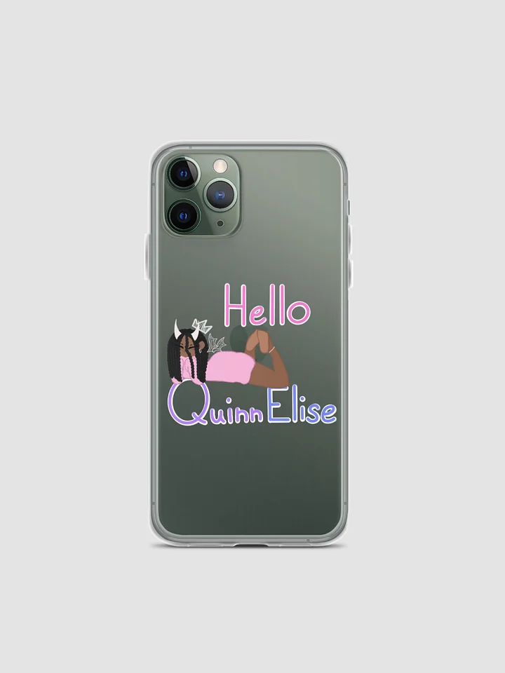 HQE Brand iPhone Case (Clear) product image (2)