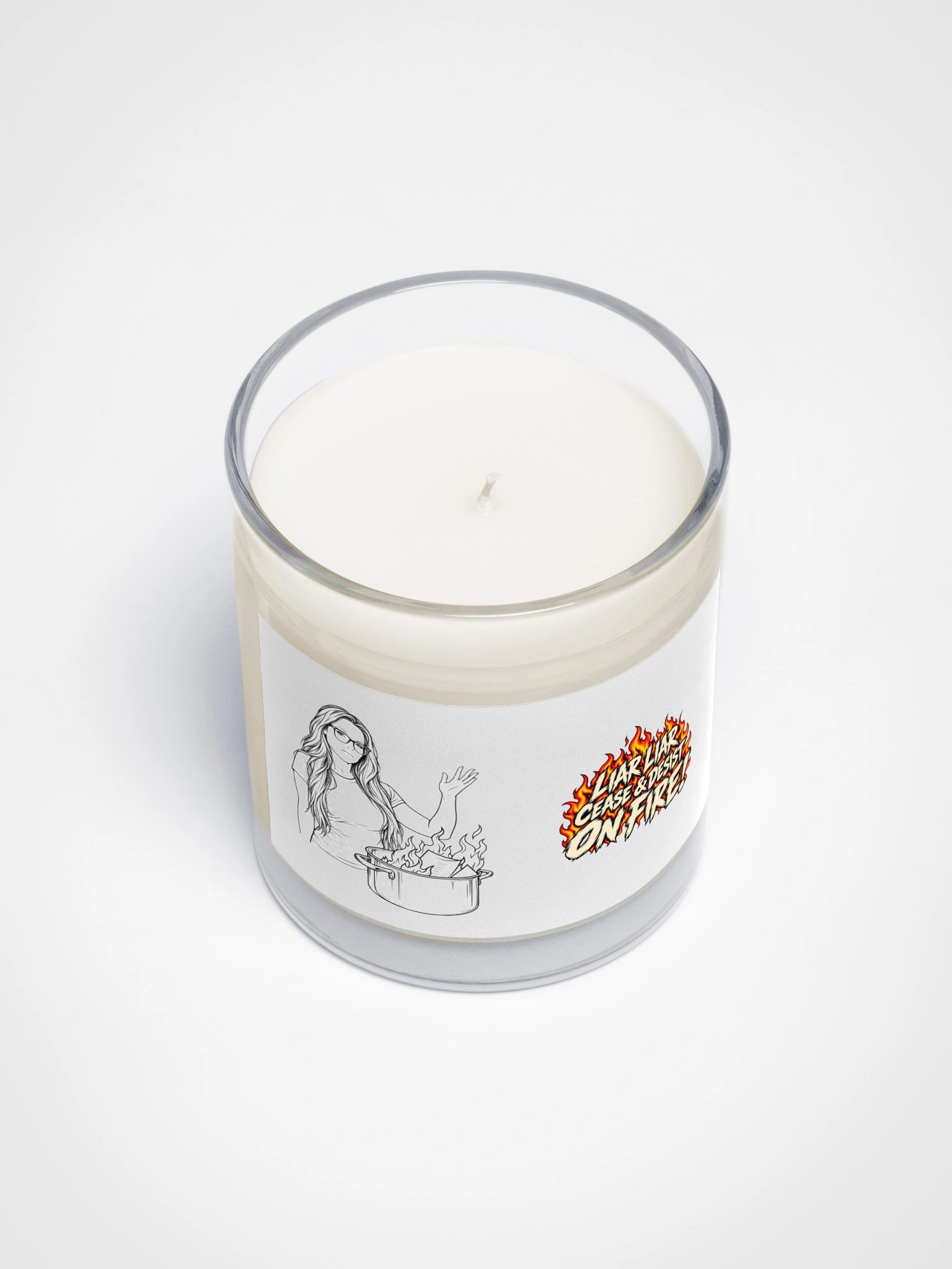 Liar Liar Cease & Desist on Fire product image (3)