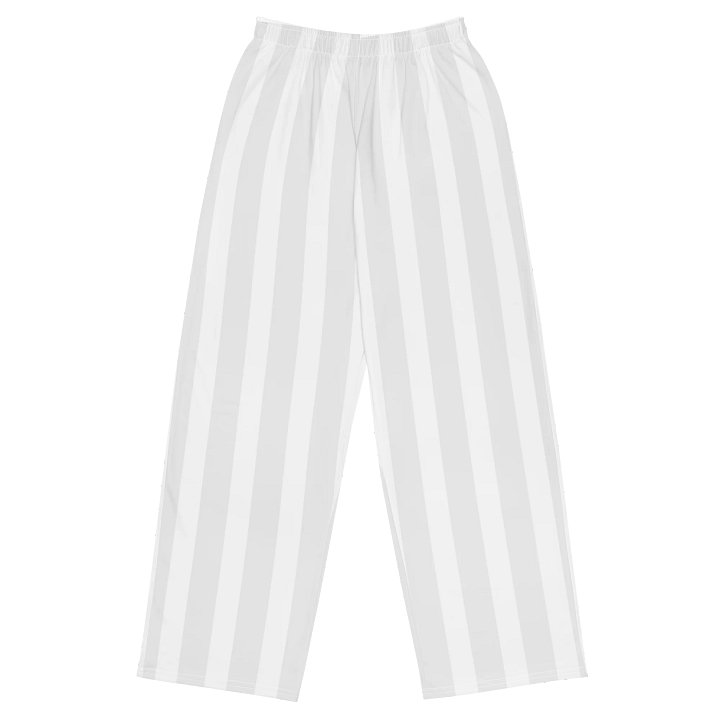 Bold Striped Unisex Wide-Leg Pants product image (1)