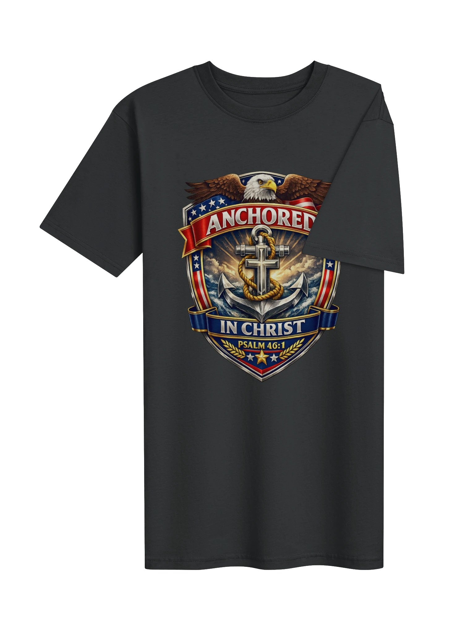 Anchored in Christ Tee product image (16)