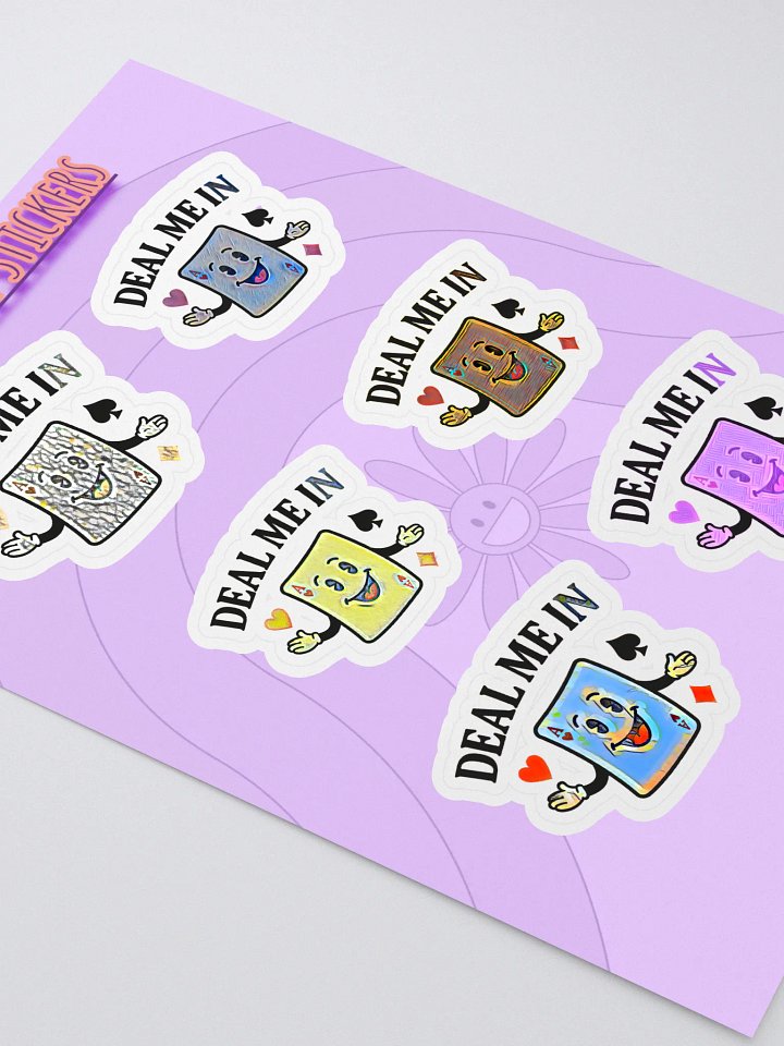 Deal Me In Stickers product image (2)