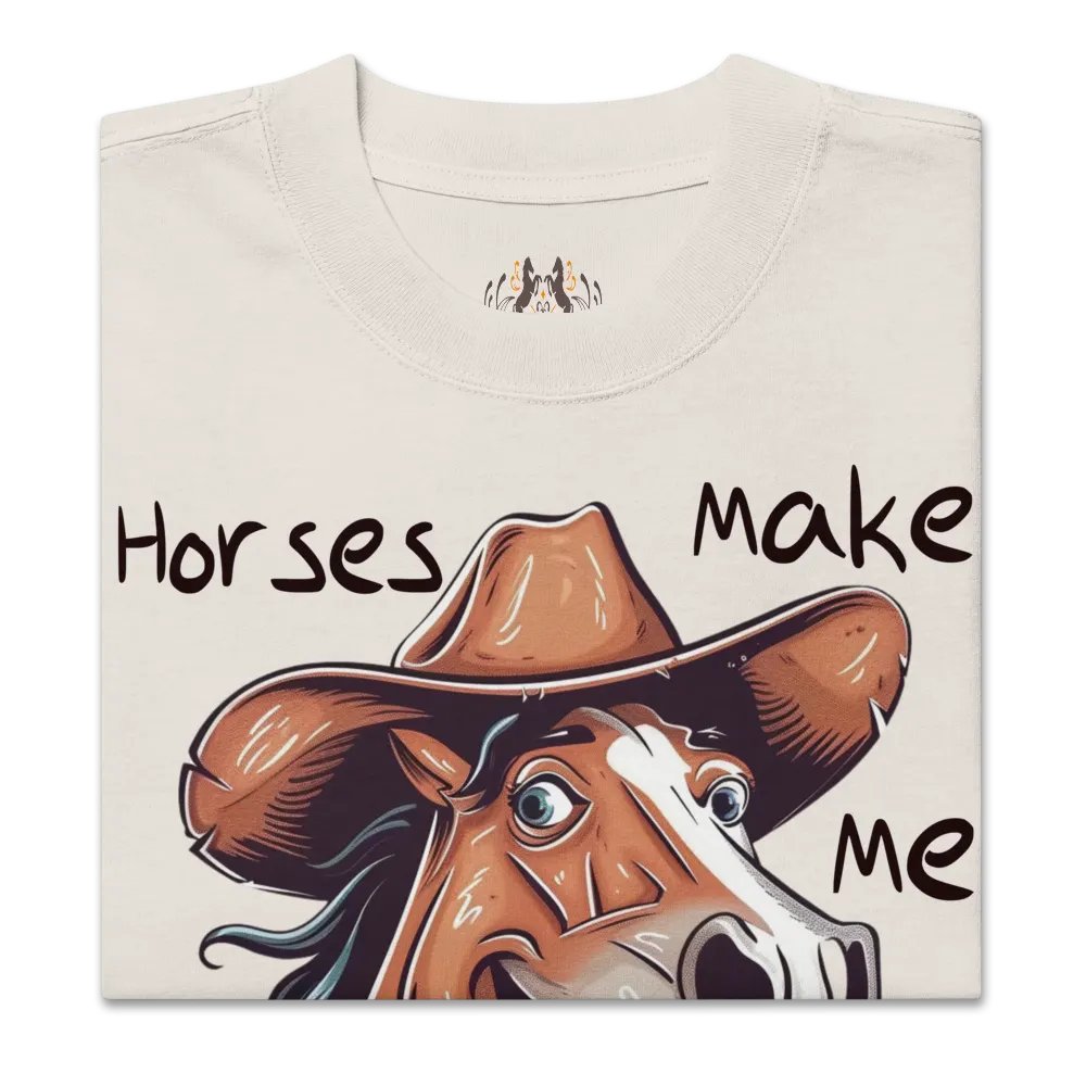 "Happy Trails" Oversized Tee product image (3)
