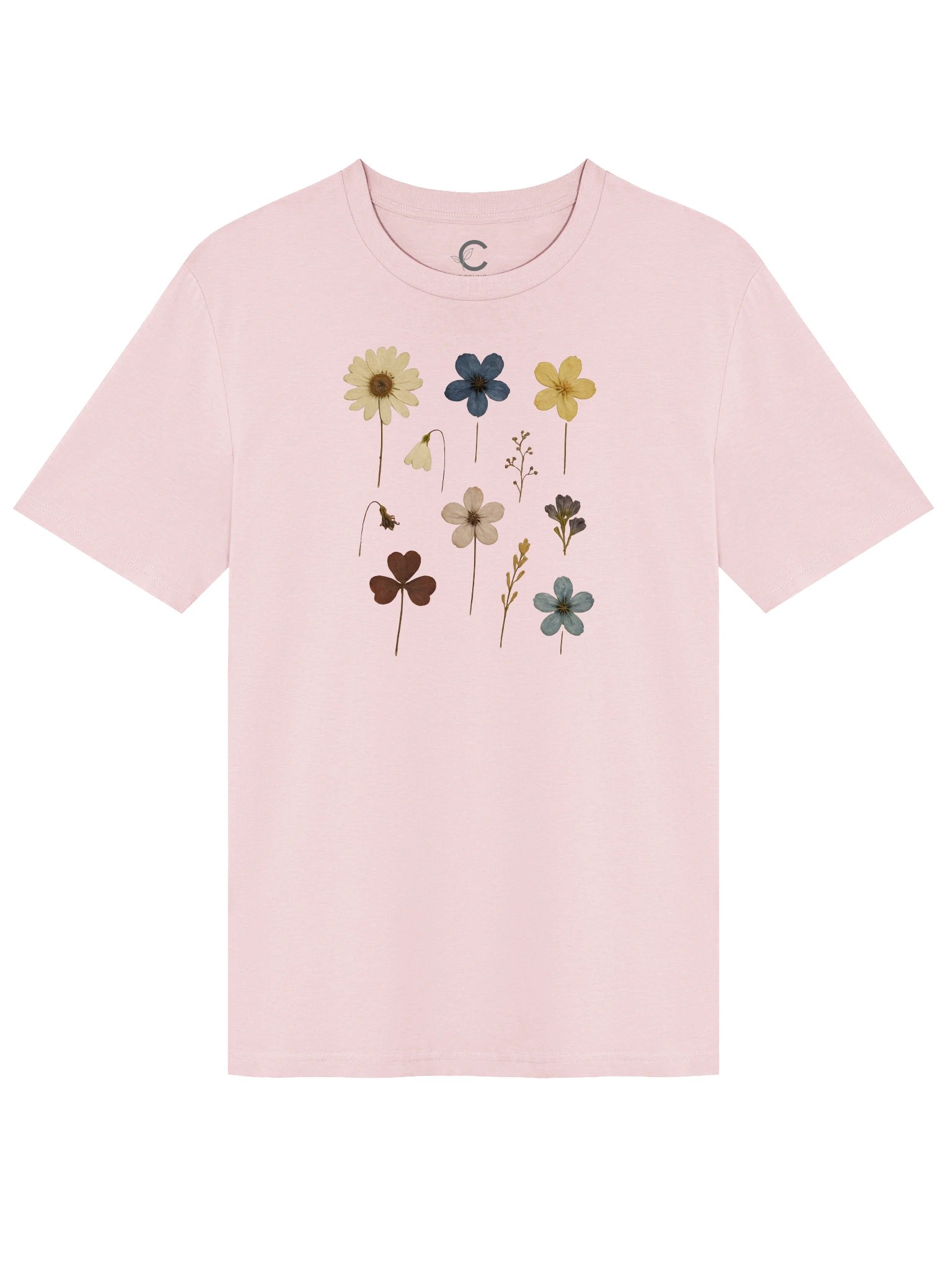 Pressed Flowers I Organic T-Shirt product image (2)