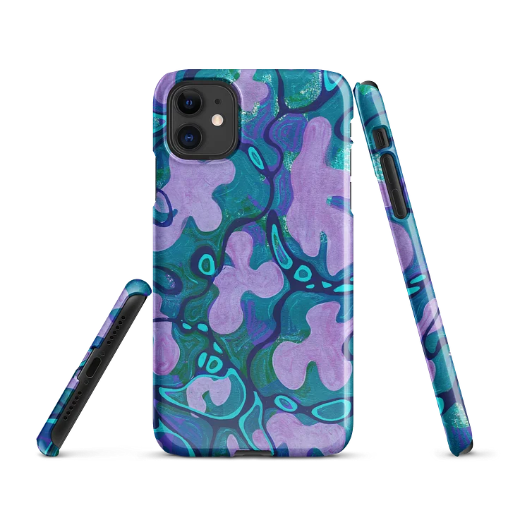 Amoeba Blobs iPhone case product image (1)