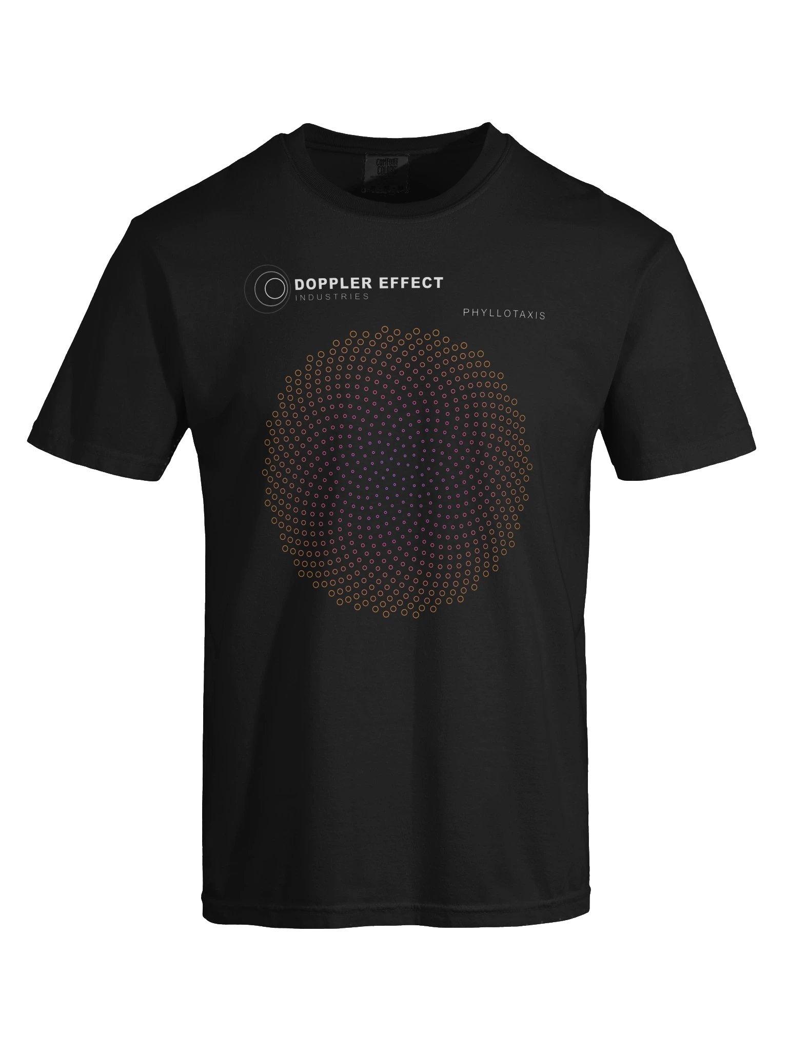 Sunflower Phyllotaxis T-Shirt – Violet, Pink & Orange product image (33)
