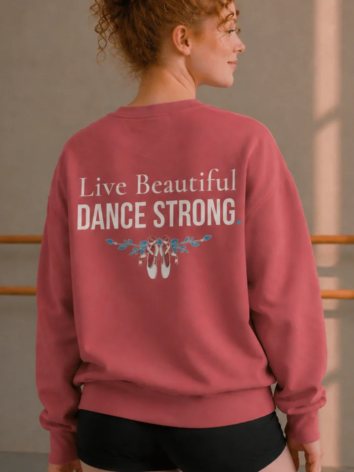 Grit. Grace. Bloom. | Artistry & Resilience | Inspirational Dance Sweatshirt product image (1)