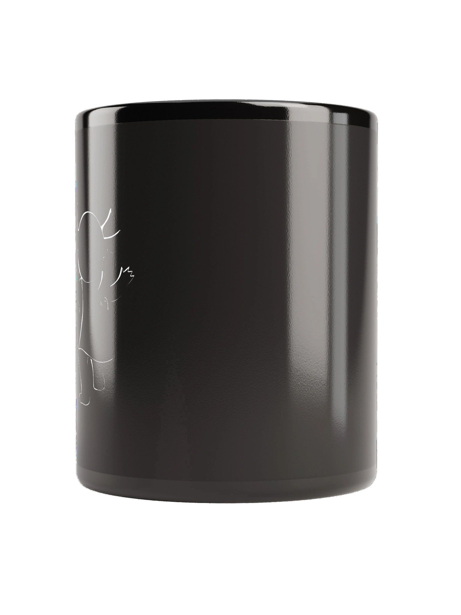 Cryptid On Your Corner Black Ceramic Mug product image (2)