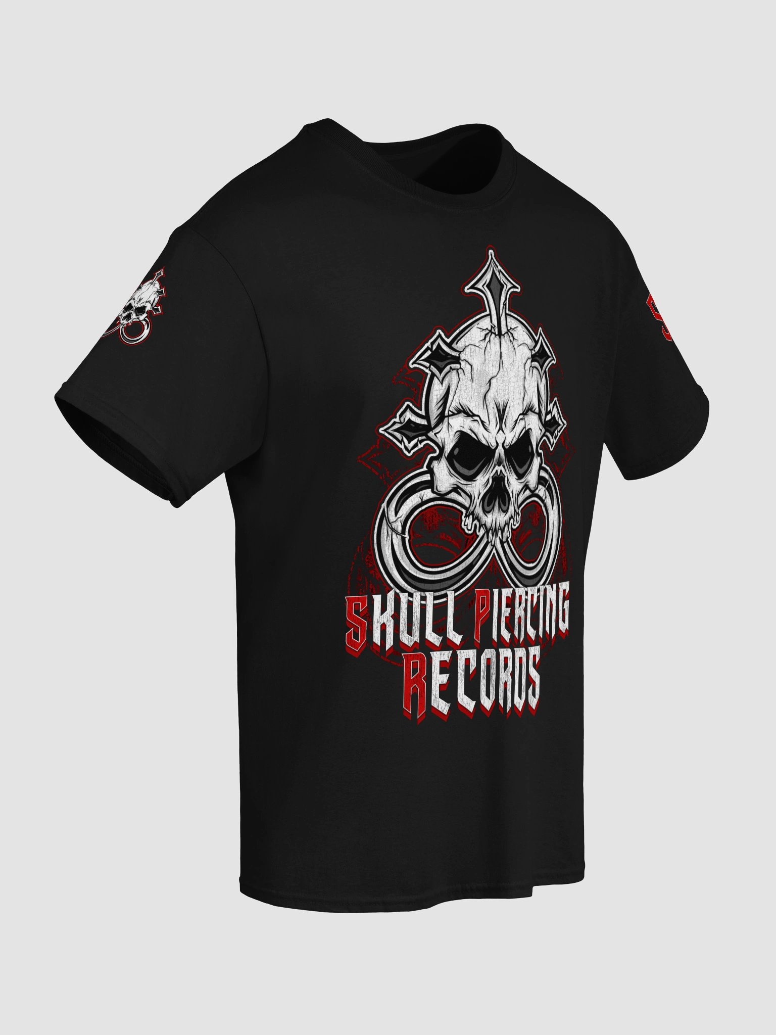 Skull Piercing Records Logo T-Shirt product image (8)