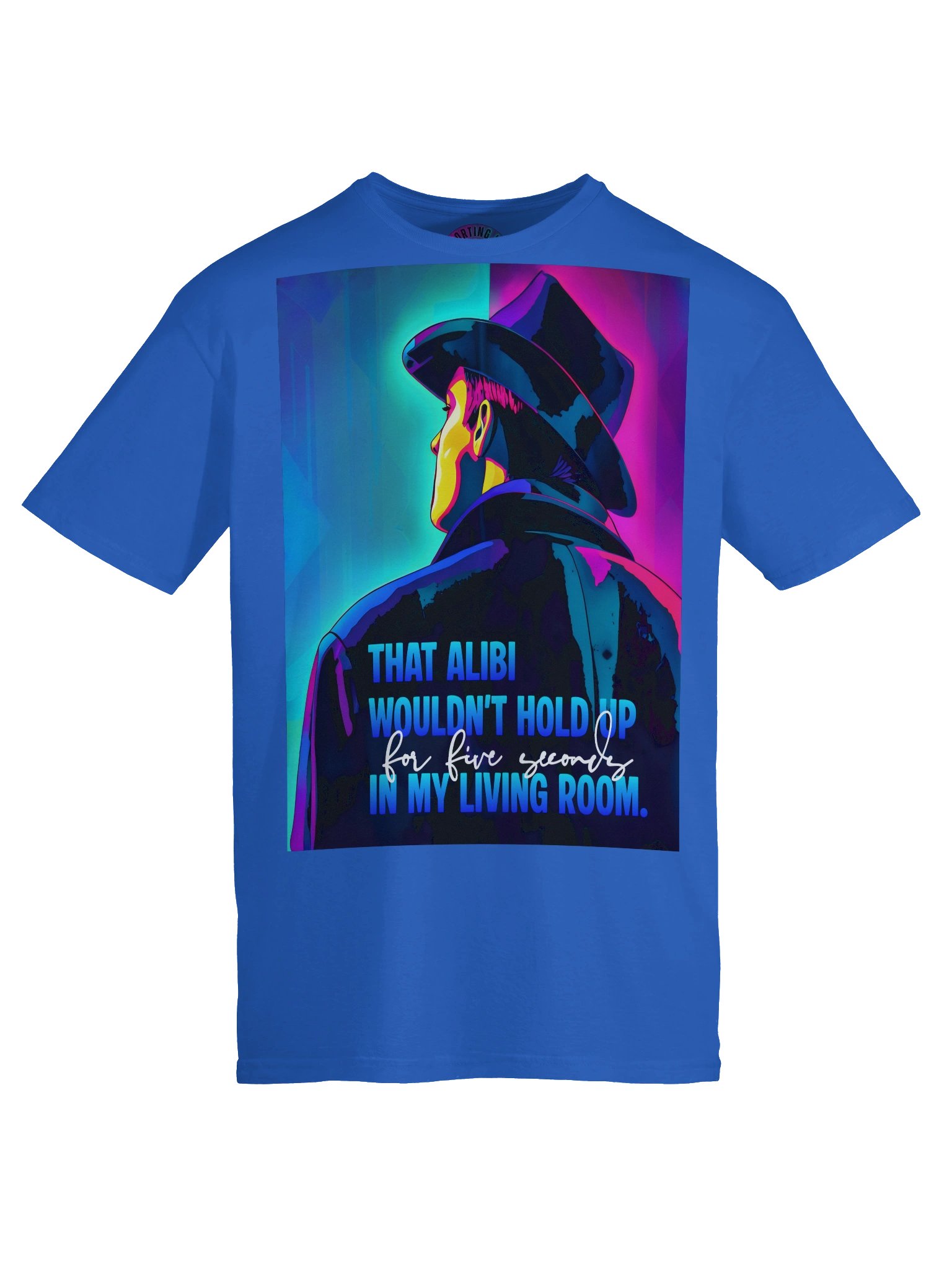 Funny True Crime Dad Sofa Alibi Shirt product image (1)