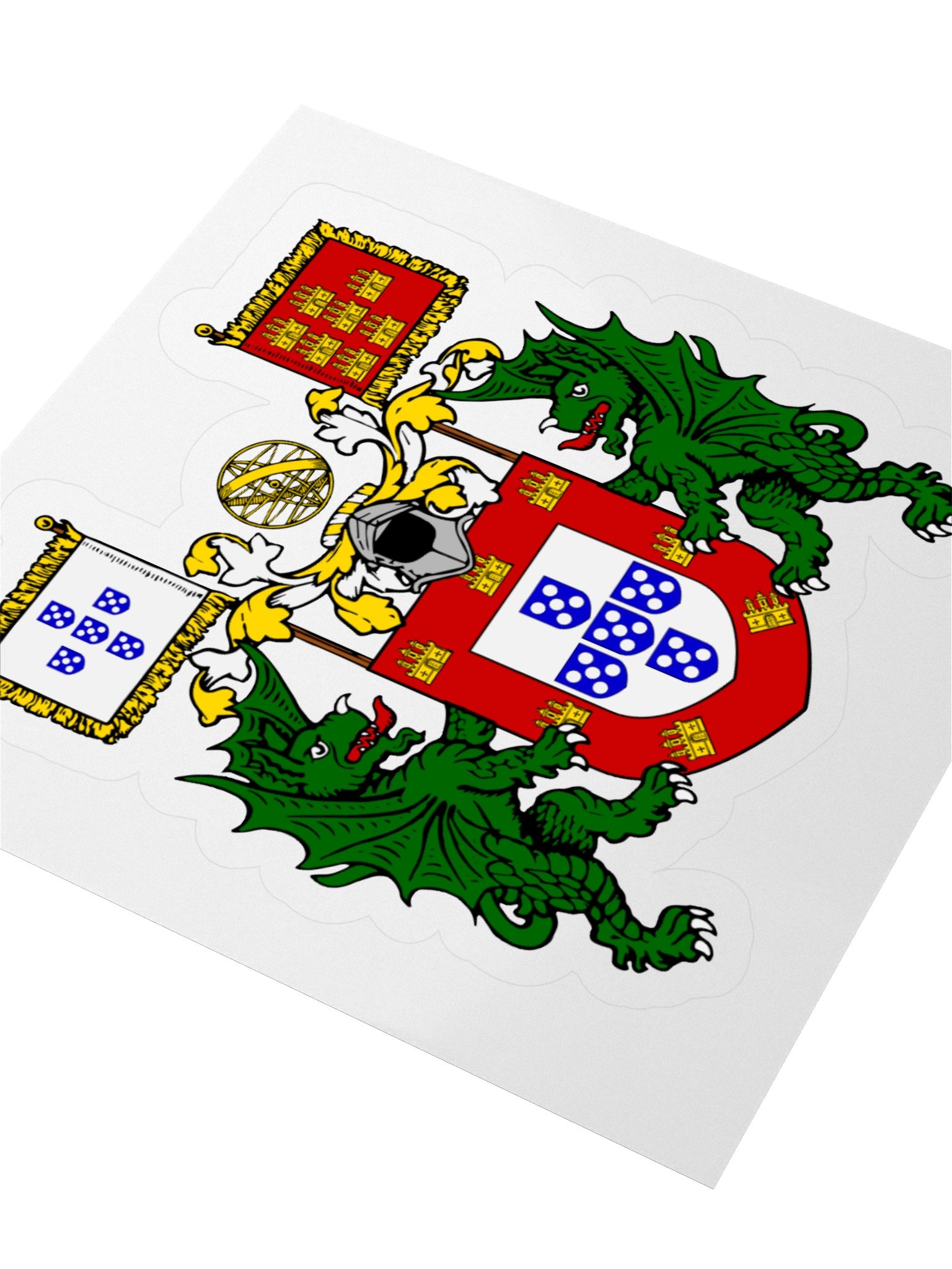 The Glory of the Navigators Portugal Kiss Cut Sticker product image (8)