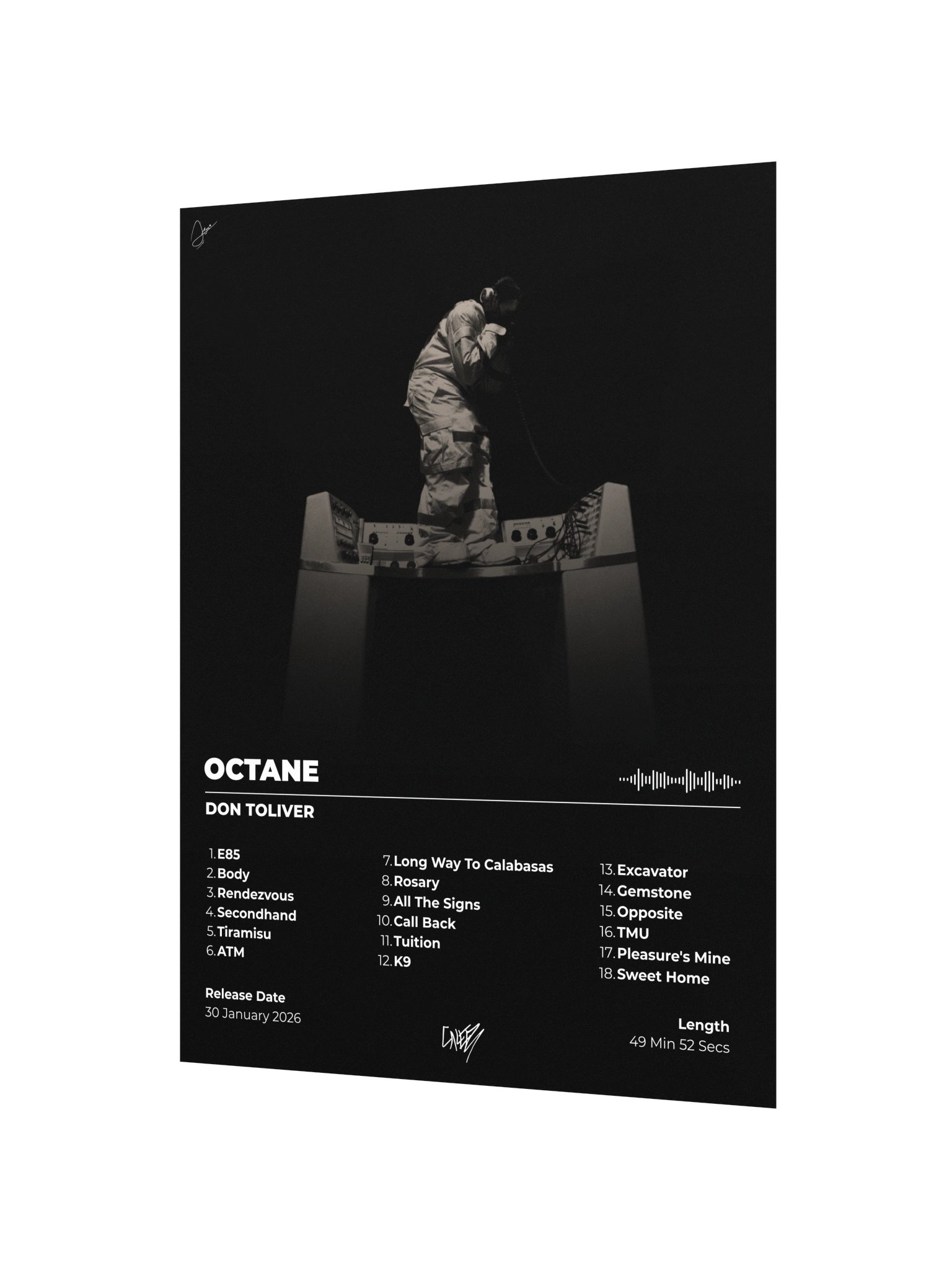 Octane Don Toliver Poster product image (2)