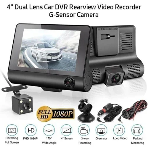 كاميرا داش كام مووج ماكس 3 في 1 | رؤية واسعة بدقة 1080p وذكاء متقدم للحماية الكاملة product image (3)
