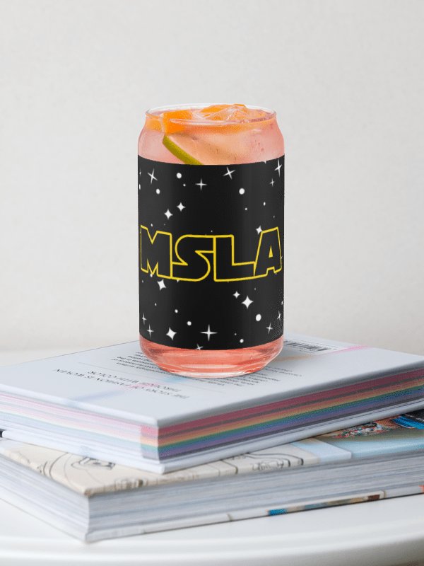 MSLA Dark Side Logo - Can Shaped Glass product image (9)