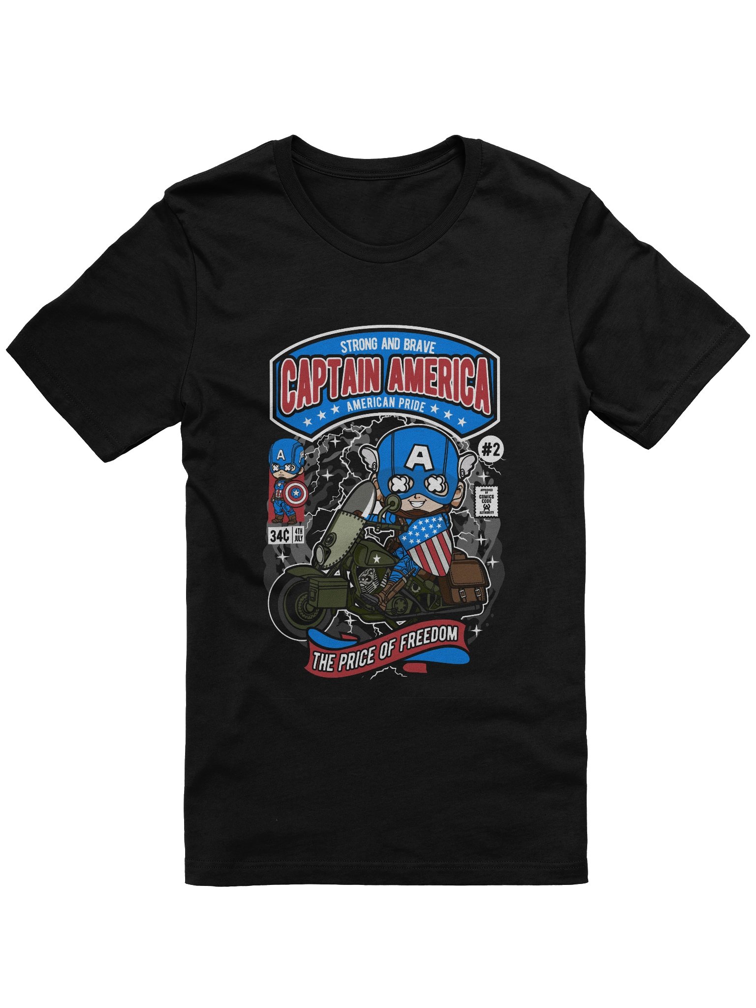 American Pride Captain T-Shirt product image (1)