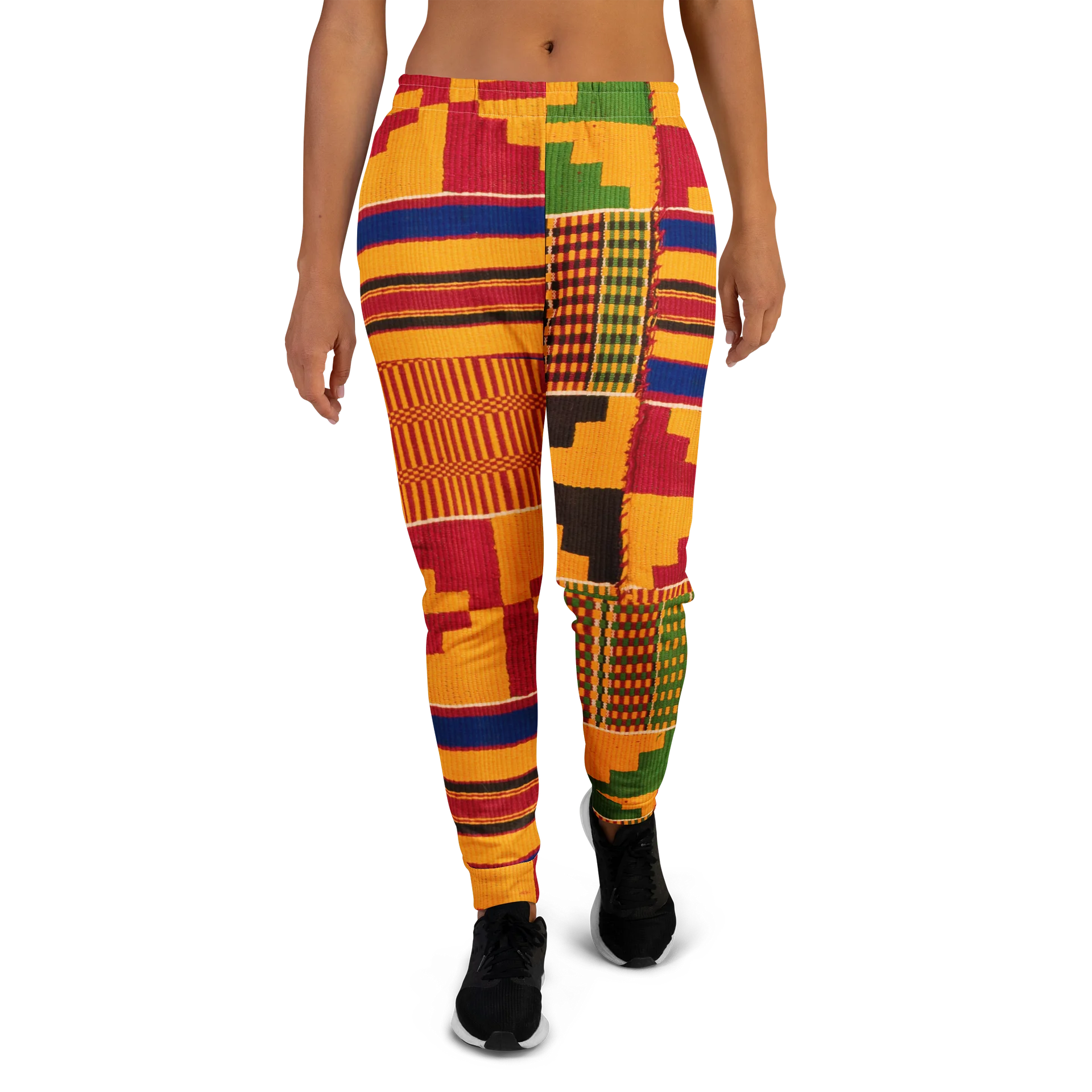 Kente Print Joggers — Women's product image (1)
