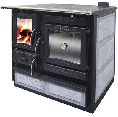Guliver Wood Burning Cook Stove by Guca Soapstone Left Hand Flue product image (1)