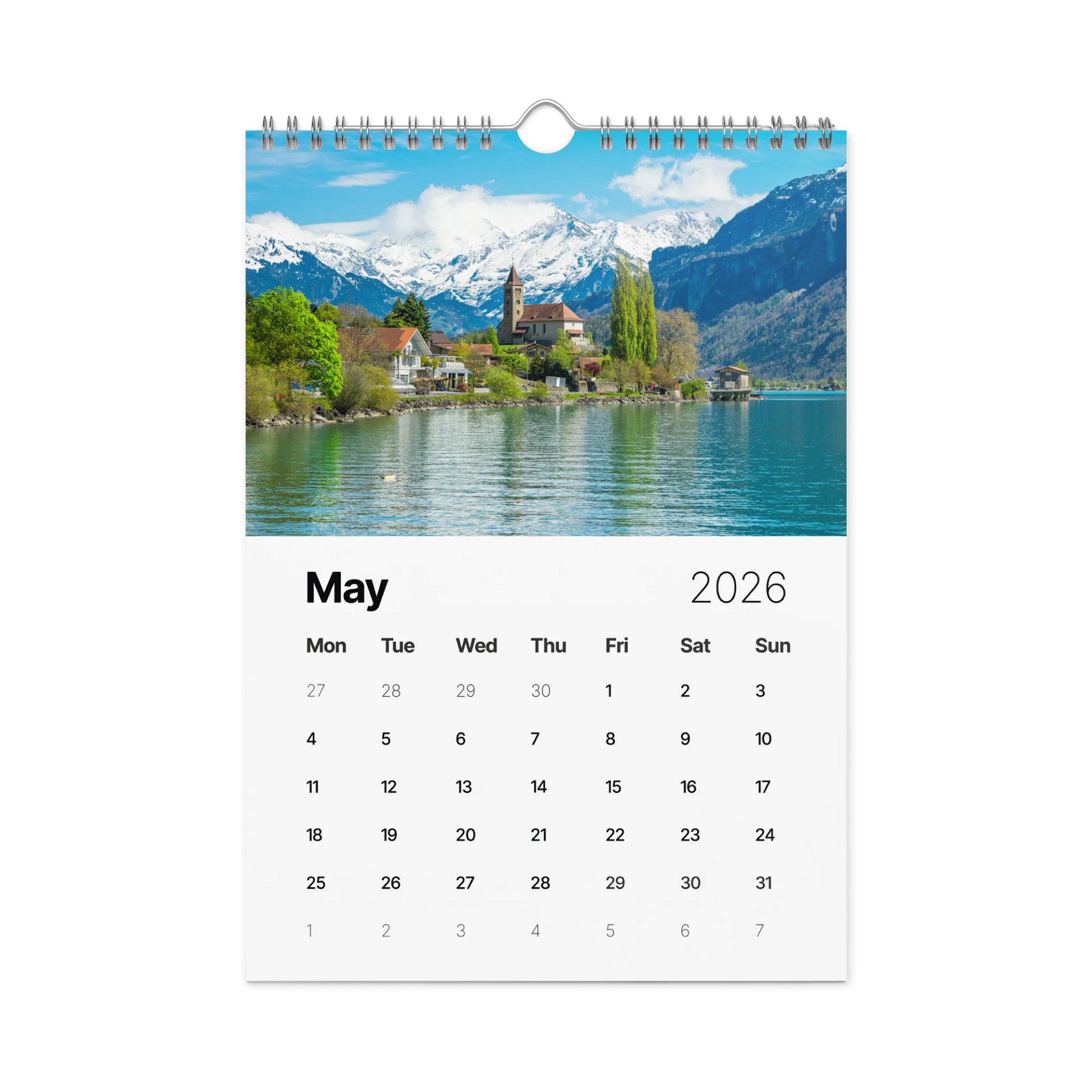 Brienz am See Calendar 2026 product image (6)