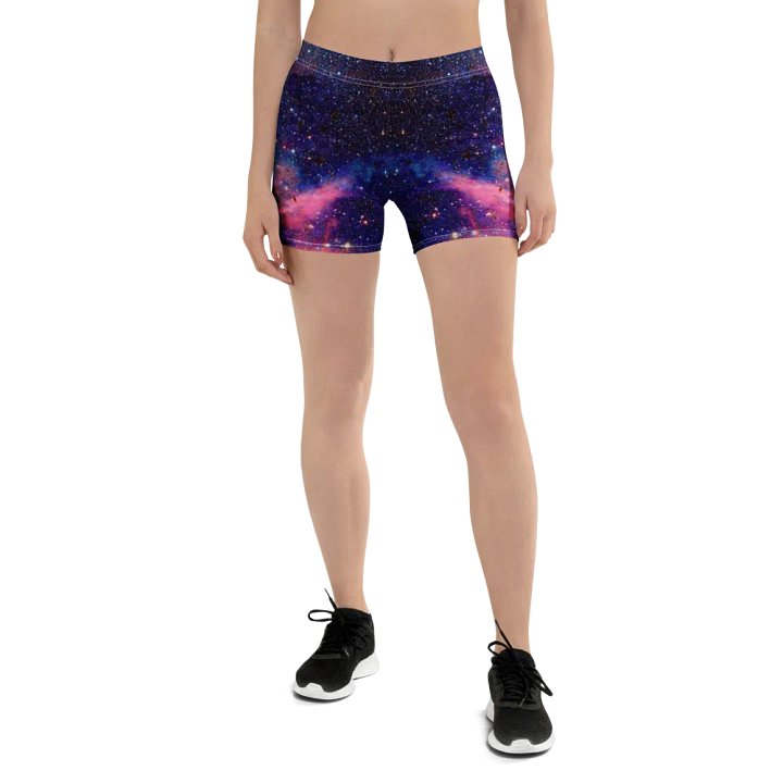 Shorts mit Allover-Print, Galaxy2 product image (1)