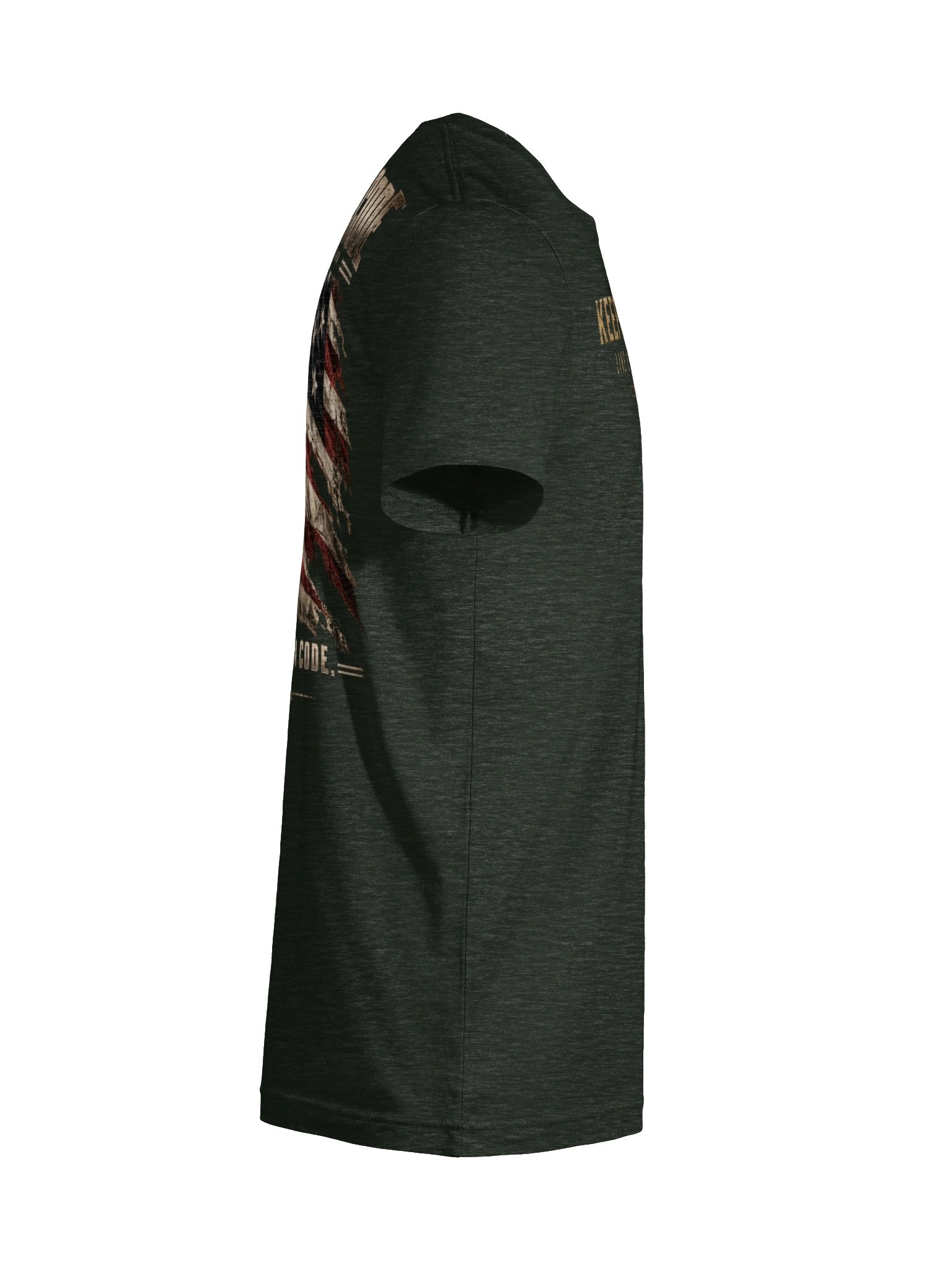Keeper’s Code™ Women’s Freedom Has a Code Eagle Patriotic T-Shirt product image (12)