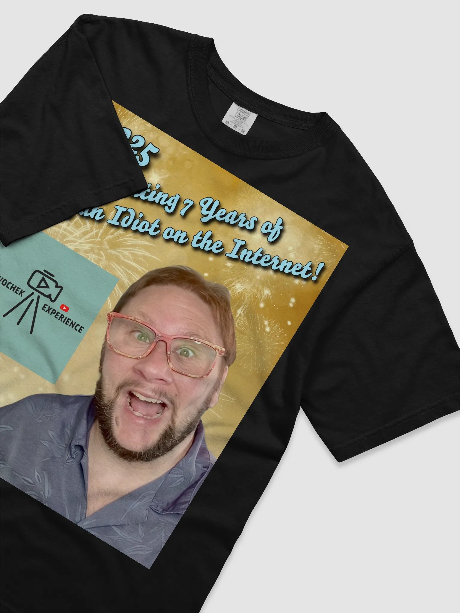 Celebrating 7 Years on YouTube Heavyweight T-Shirt product image (3)