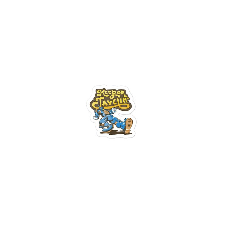 keep on javelin' sticker product image (1)