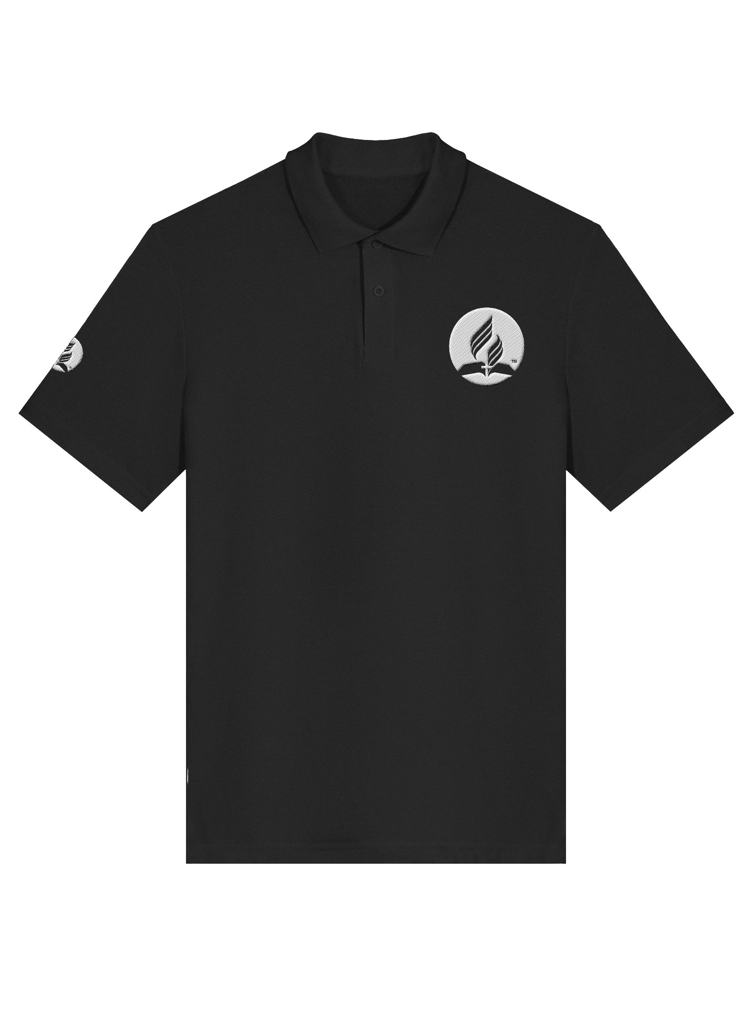 Unisex SDA Pique Polo Shirt -- Dark Colors product image (3)