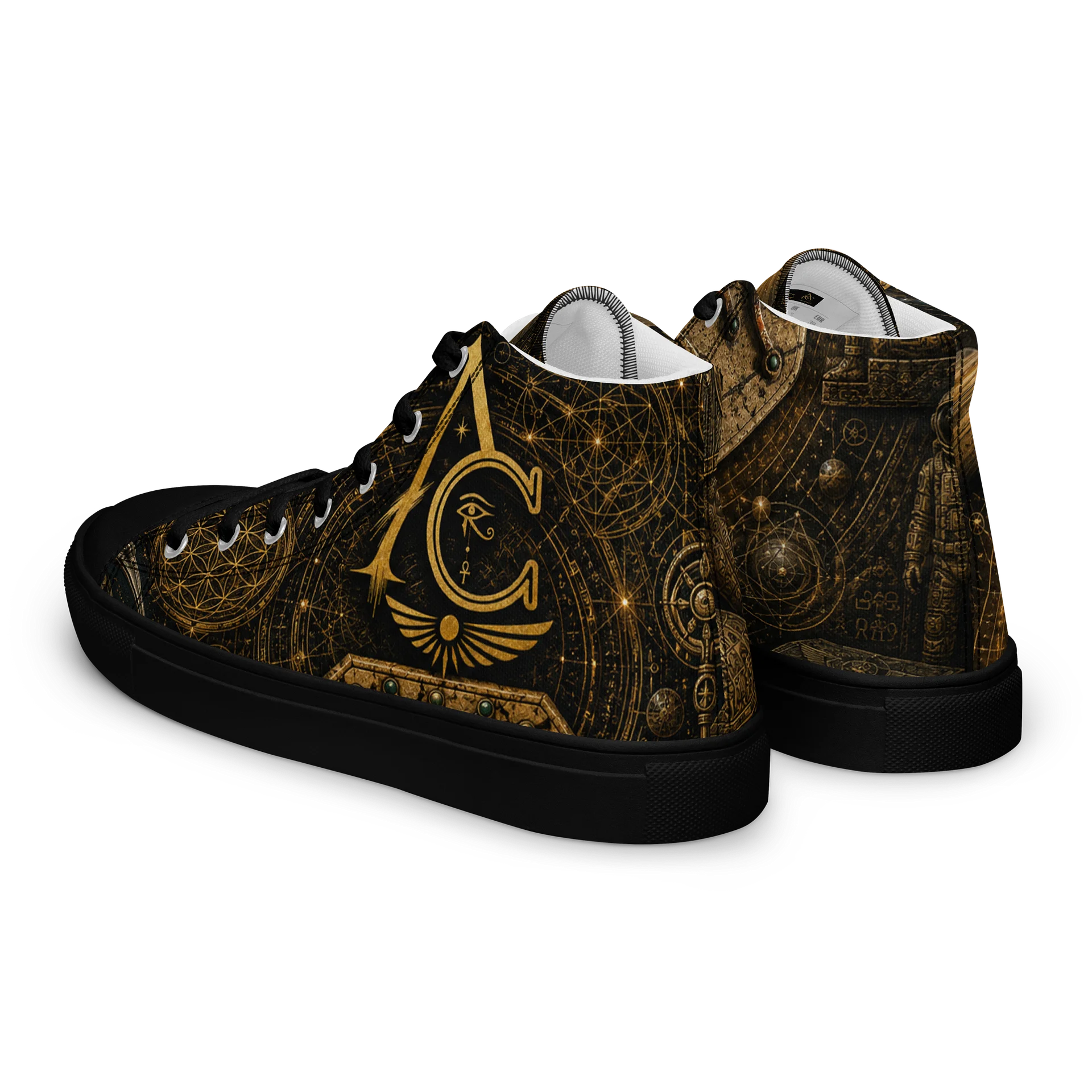 Aliencarving's Alpha and Omega Mens High-Tops product image (5)